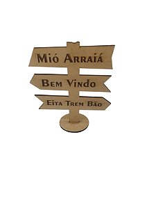 kit Enfeite de Mesa - Fesga Junina