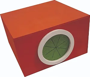 Caixa Tátil Em Mdf