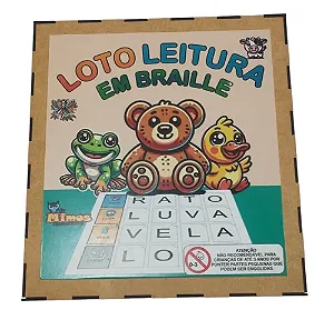 Loto Leitura Em Braille - 2 A 4 Anos