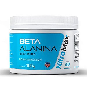 Beta Alanina Pura Importada 100g - Nitromax