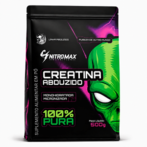 Creatina Abduzido Refil 500gr 100% Pura - Nitromax