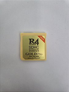 Cartucho R4 Gold Pro 2025 com mais de 3000 Jogos