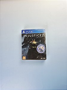 Injustice 2 Box Edição Limitada + Blu-Ray Liga Da Justiça Sombria PS4 (LACRADO)