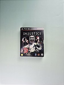 Injustice: Gods Among Us Box Com Filme Blu-Ray PS3