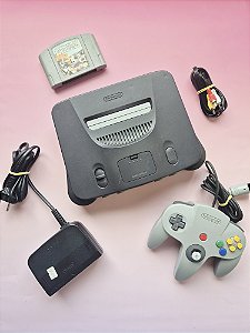 Nintendo 64 (N64) + Controle Original + Jogo Star Wars Episode I: Racer