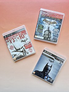 Coleção Batman Arkham PS3