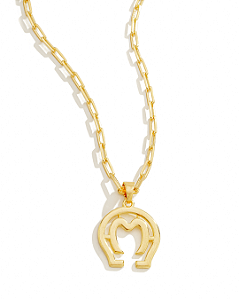 Colar Masculino Mangalarga Marchador com Cordão Cartier Banhado a Ouro 18K