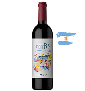 Potre Malbec Sunshine 2023 - Vinho Tinto Fino Argentino