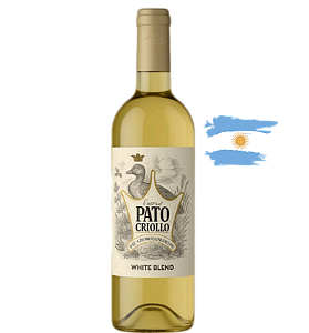 Pato Criollo White Blend 2025 - Vinho Branco Fino Argentino