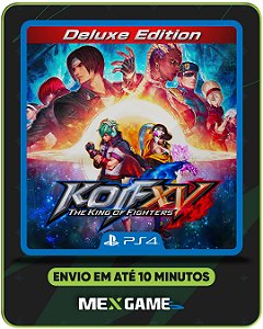 THE KING OF FIGTERS XV DELUXE - PS4 - MÍDIA DIGITAL
