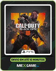 CALL OF DUTY BLACK OPS 4 - PS5 - MÍDIA DIGITAL