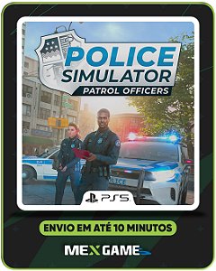 POLICE SIMULATOR - PS5 - MÍDIA DIGITAL