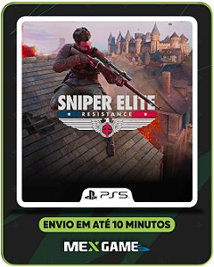SNIPER ELITE RESISTANCE - PS5 -MÍDIA DIGITAL