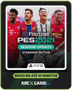 PES 21 - PS5 - MÍDIA DIGITAL