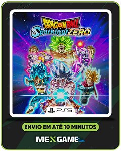 DRAGON BALL SPARKING ZERO - PS5 - MÍDIA DIGITAL