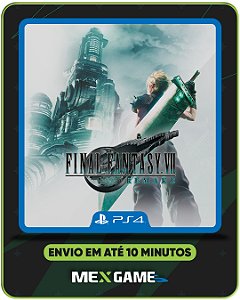FINAL FANTASY VII REMAKE - PS4 - MÍDIA DIGITAL