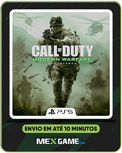 CALL OF DUTY MODERN WARFARE REMASTERED - PS5 - MÍDIA DIGITAL