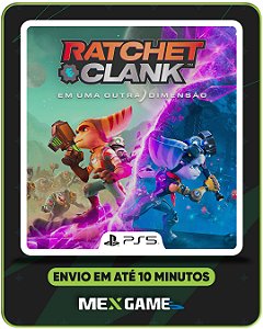 RATCHET E CLANK: EM OUTRA DIMENSÃO - PS5 - MÍDIA DIGITAL