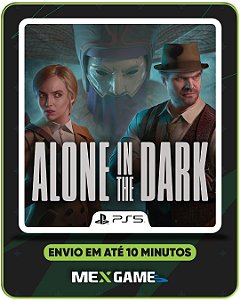 ALONE IN THE DARK - PS5 - MÍDIA DIGITAL
