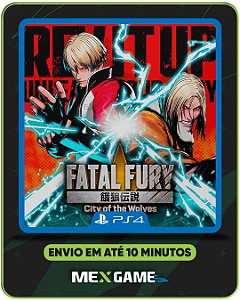 FATAL FURY - PS4 - MÍDIA DIGITAL
