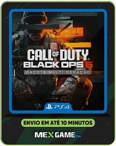 CALL OF DUTY BLACK OPS 6 - PS4 - MÍDIA DIGITAL