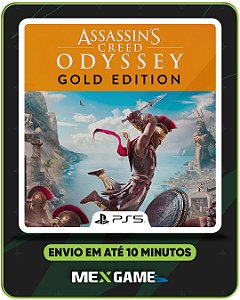 ASSASSINS CREED ODYSSEY GOLD - PS5 - MÍDIA DIGITAL
