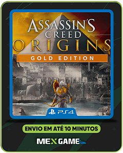 ASSASSINS CREED ORIGINS GOLD EDITION - PS4 - MÍDIA DIGITAL