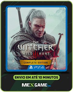 THE WITCHER 3 COMPLETE EDITION - PS4 - MÍDIA DIGITAL