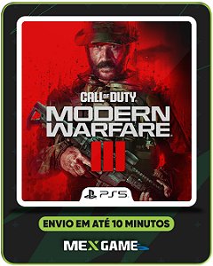 CALL OF DUTY MODERN WARFARE 3 - PS5 - MÍDIA DIGITAL