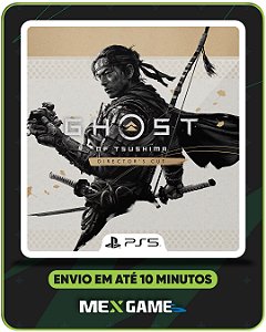 GHOST OF TSUSHIMA VERSÃO DO DIRETOR - PS5 - MÍDIA DIGITAL