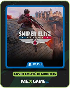 SNIPER ELITE RESISTENCE - PS4 -MÍDIA DIGITAL