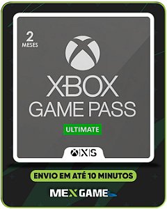 GAME PASS ULTIMATE 2 MESES - XBOX SERIES X|S - MÍDIA DIGITAL