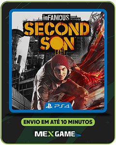 INFAMOUS SECOND SON - PS4 - MIDIA DIGITAL