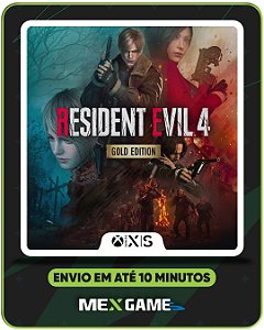 RESIDENT EVIL 4 GOLD - XBOX SERIES X|S- MÍDIA DIGITAL