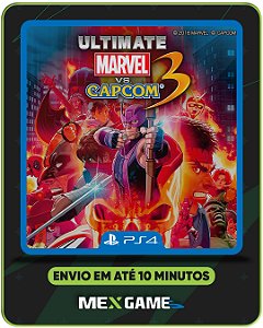 ULTIMATE MARVEL VS CAPCOM 3 - PS4 - MÍDIA DIGITAL