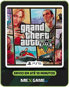 GRAND THEFT AUTO V - PS5 - MÍDIA DIGITAL