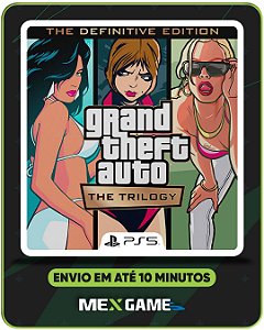 GTA TRILOGY - PS5 - MÍDIA DIGITAL