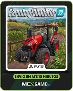 FARMING SIMULATOR 22 - PS5 - MÍDIA DIGITAL