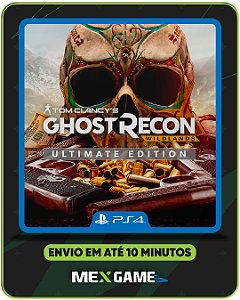 GHOST RECON WILDLANDS ULTIMATE EDITION - PS4 - MÍDIA DIGITAL
