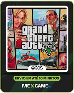 GRAND THEFT AUTO (GTA) V (RETROCOMPATÍVEL ONE) - XBOX SERIES X|S- MÍDIA DIGITAL