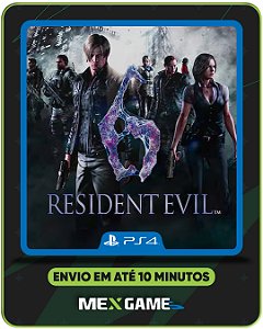 RESIDENT EVIL 6 - PS4 - MÍDIA DIGITAL