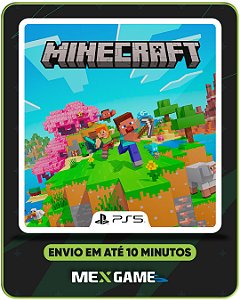 MINECRAFT - PS5 - MÍDIA DIGITAL