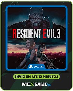 RESIDENT EVIL 3 - PS4 - MÍDIA DIGITAL