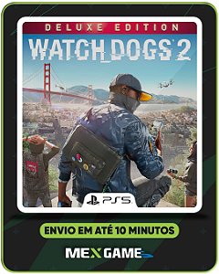 WATCH DOGS 2 DELUXE - PS5 - MÍDIA DIGITAL