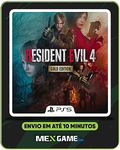RESIDENT EVIL 4 GOLD - PS5 - MÍDIA DIGITAL