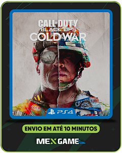 CALL OF DUTY COLD WAR - PS4 - MÍDIA DIGITAL