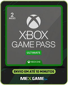 GAME PASS ULTIMATE 2 MESES - XBOX ONE- MÍDIA DIGITAL