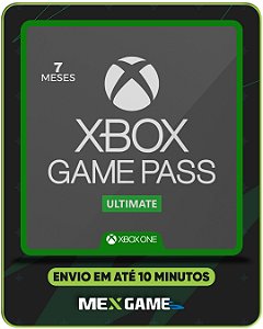 GAME PASS ULTIMATE 7 MESES - XBOX ONE- MÍDIA DIGITAL