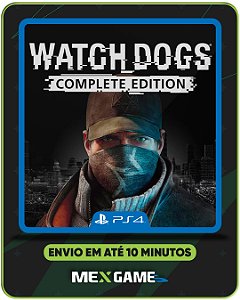 WATCH DOGS COMPLETE EDITION - PS4 - MIDIA DIGITAL