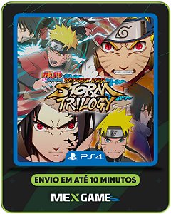 NARUTO STORM TRILOGY - PS4 - MIDIA DIGITAL